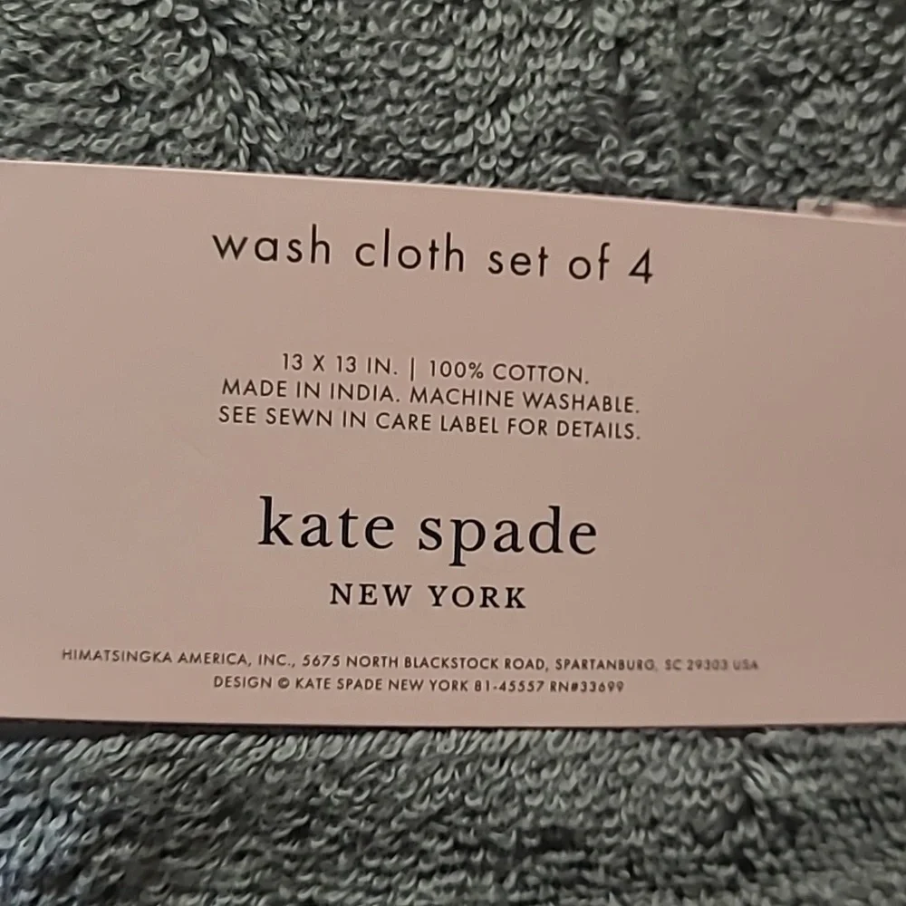 Kate Spade Bath Towel Set